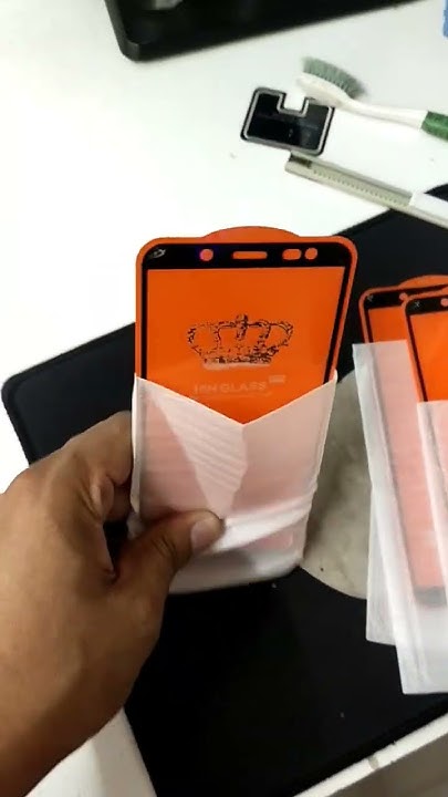 Broken mobile screen protectors throw the dustbin #glass #protection #