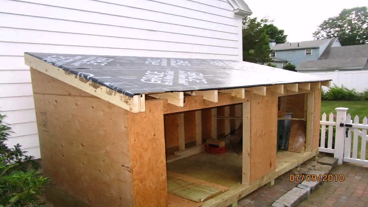 Patio Shed Roof Ideas Gif Maker (see description) YouTube
