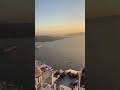 Sunset in Santorini Greece  #travel #aesthetic #sunset #santorini #greece
