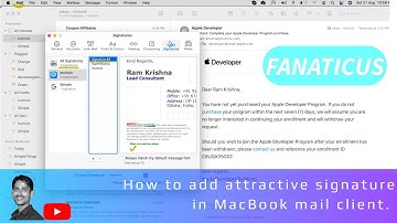 Creating Attractive Email Signatures on MacBook: Step-by-Step Guide