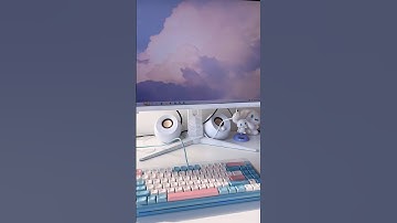Keyboard ASMR unboxing! #kawaii #asmr #kawaiiasmr #aesthetic #asmrsounds #keyboard #keyboardasmr