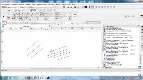 Parallel lines e 3D Entities of Cona Pietro, extension for QCAD