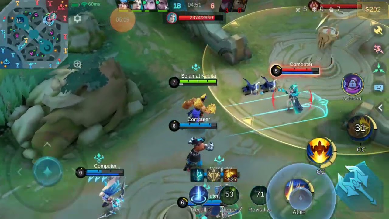 Selamat Miya Kadita Moba Legends 5v5 Gatotkaca