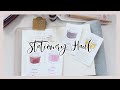 Pilot Iro-Utusushi Dip Pen and J. Herbin Fountain Pen Ink Swatches | Ana Jolene