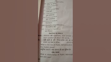 B.A. 3rd Year Public Administration: Question Paper Review & Tips"