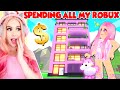 SPENDING ALL MY ROBUX On The Brand New LUXURY APARTMENTS In Adopt Me! *NEW* Adopt Me Update