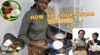HOW TO COOK NSIMA/STAPLE FOOD IN MALAWI