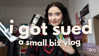 Famous I Got Sued - A Small Business Vlog | 001 Wealth