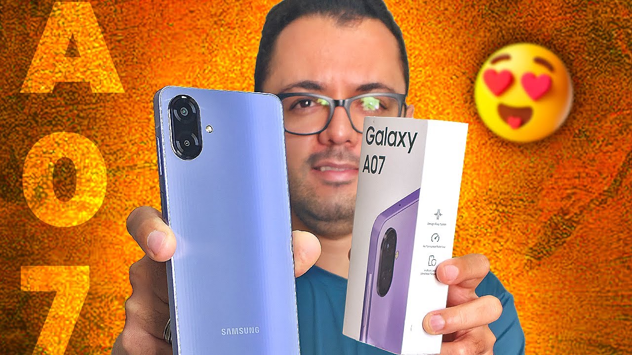 Chegou o GALAXY A07: Simples, mas PODEROSO e 6 Anos de Atualizações!