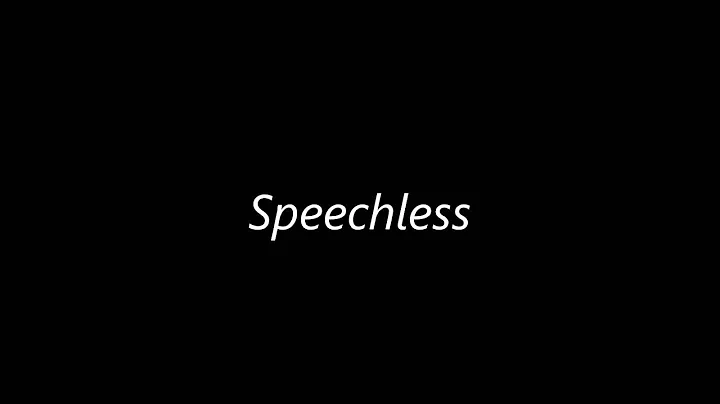 Speechless - Jeries Tannous