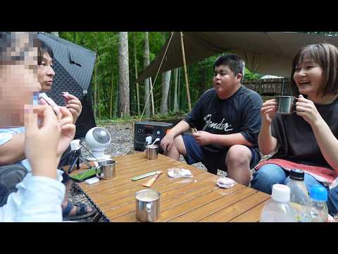 Dad went wild on his first camping trip! [Jackery 1000 New] - YouTube