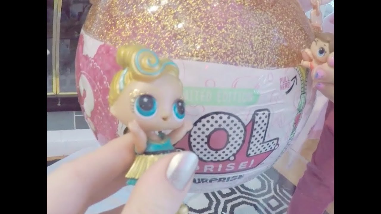 LOL Surprise Giant LOL Doll From ToysRUs - YouTube