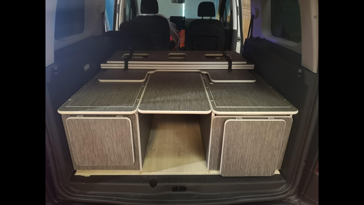 ¿Cómo hacer muebles KIT CAMPER🚐 Citroen Berlingo? (FURGO CAMPER MUEBLES
