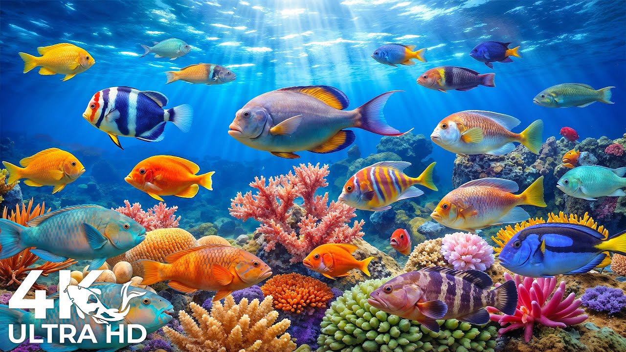 Amazing 4K Ocean Exploration 🐳 Experience Majestic Sea Animals in a Stunning UHD World