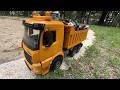 Big Orange Truck & Tomica (Miniature Cars) ☆ Let's Play at the Park!