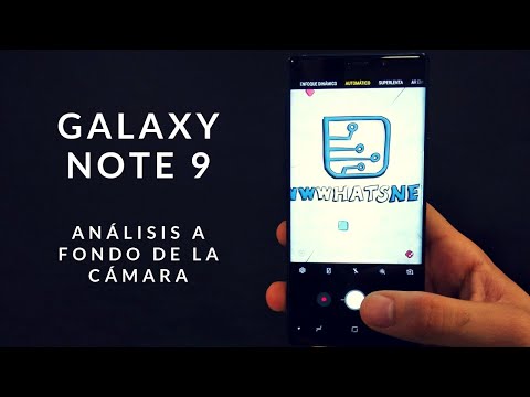 Análisis de la cámara del Samsung Galaxy Note 9 a fondo