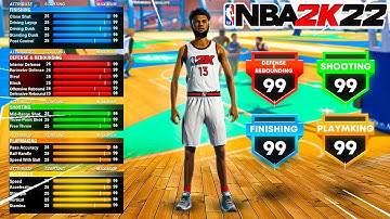 THIS BUILD WILL BREAK NBA 2K22❗️OVERPOWERED POINT GUARD BUILD😤BEST BUILD FOR DIIBBLING + SHOOTING💯