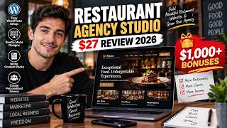 Restaurant Agency Studio Review 2026: Worth It $27 WordPress Restaurant Website Tool