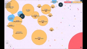 Agar.io/mitosis #2 (Owning team mode)