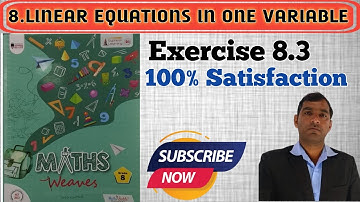 exercise 8.3 class 8th maths weaves