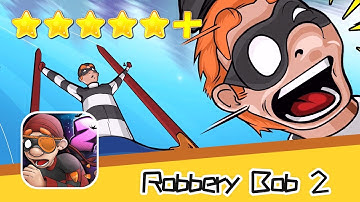 Robbery Bob 2 Pilfer Peak Level 8-10 Green Screen Bob Walkthrough New Game Plus Recommend index five