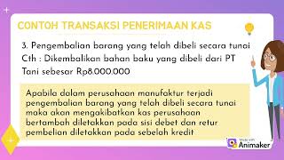 Jurnal Khusus Perusahaan Manufaktur 'JURNAL PENERIMAAN KAS' SMK Kelas XII