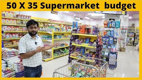50 by 35 Supermarket budget || Advance Rack