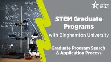 STEM Graduate Programs - 2. Graduate Program Search and Application Process