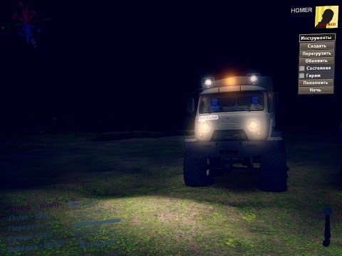 SpinTires 2017 УАЗ