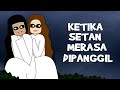 Ketika setan merasa dipanggil  kartun hantu lucu