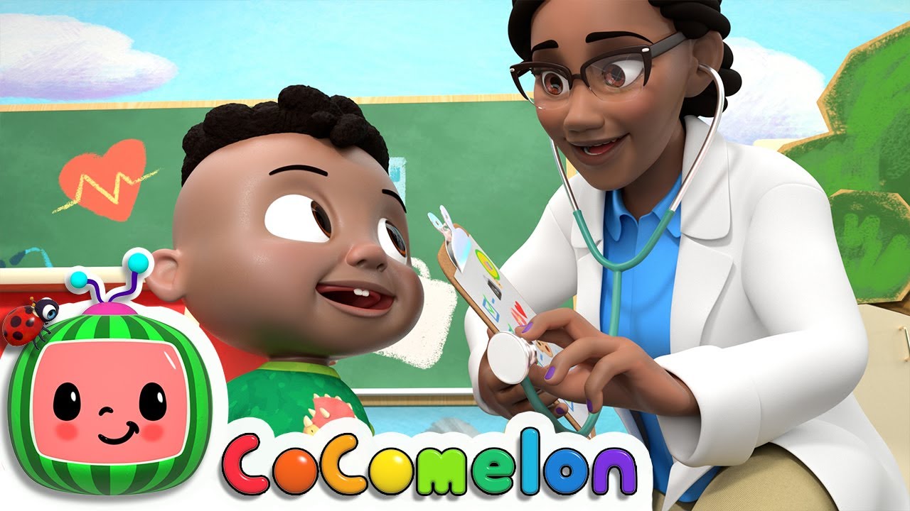 ⁣Doctor Checkup Song (School Version) | CoComelon Nursery Rhymes & Kids Songs