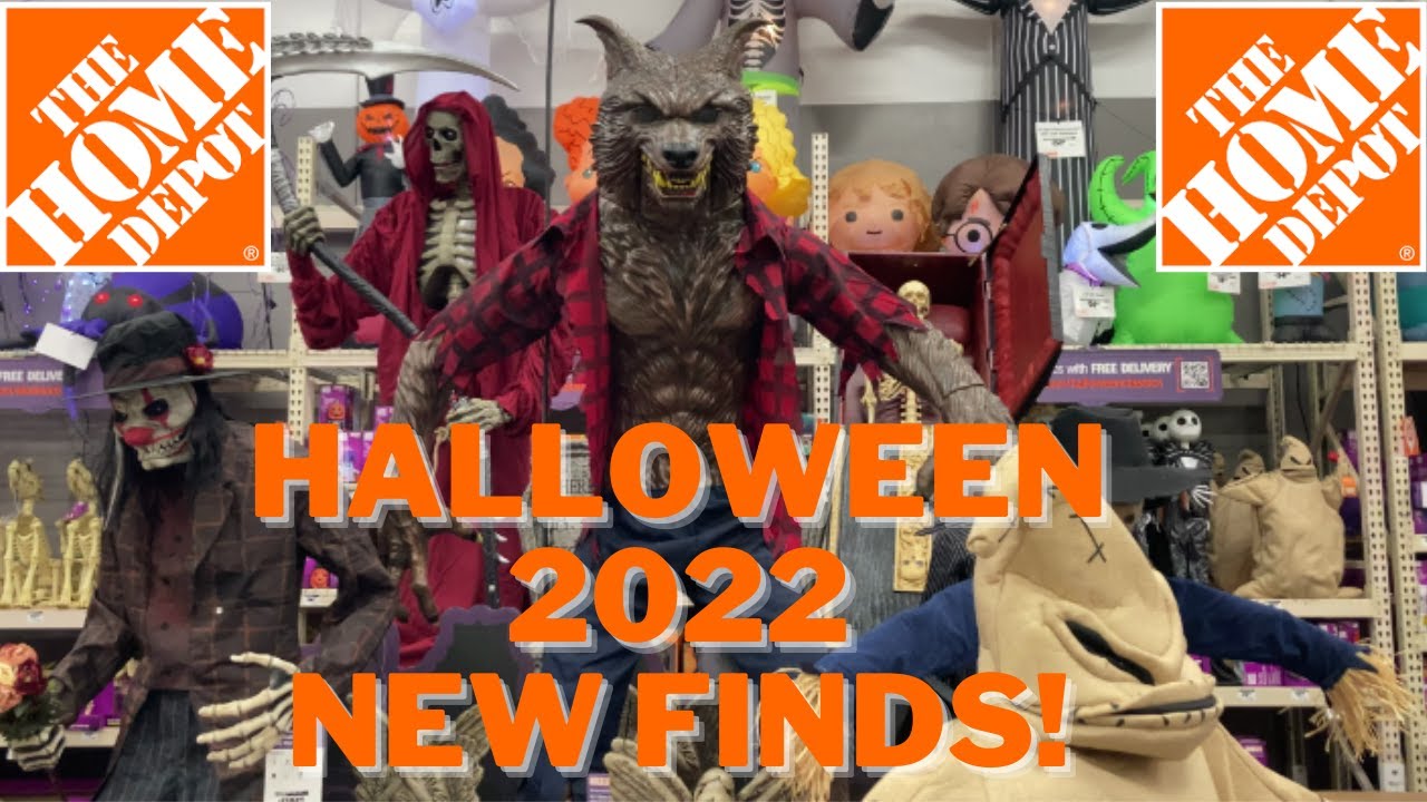HOME DEPOT HALLOWEEN DECOR 2022 NEW FINDS SHOP WITH ME YouTube