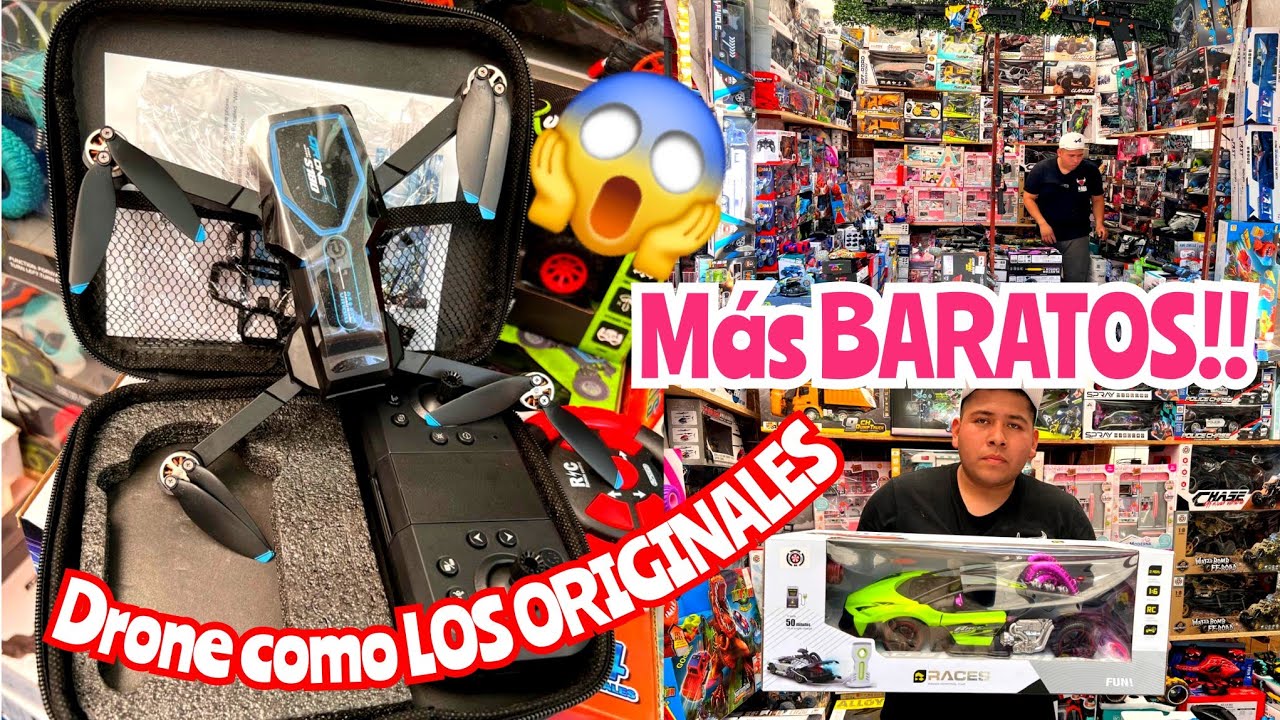 NUEVA JUGUETERIA 😱 TEPITO 😱Carros de control remoto CON CÁMARA 🤩 Dron como  ORIGINAL 😱  Pero+ BARATO
