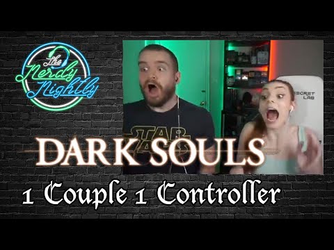 Babe... Please Dodge... Dark Souls 1 Couple 1Controller Highlights!