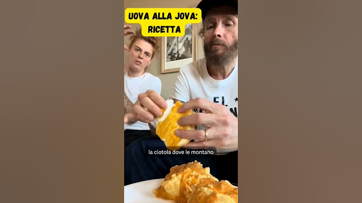 uova alla jova, la ricetta #jovanotti #verynews #uovaallajova #news #notizievip