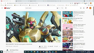 Mech master : new coming nft 3D gameplay