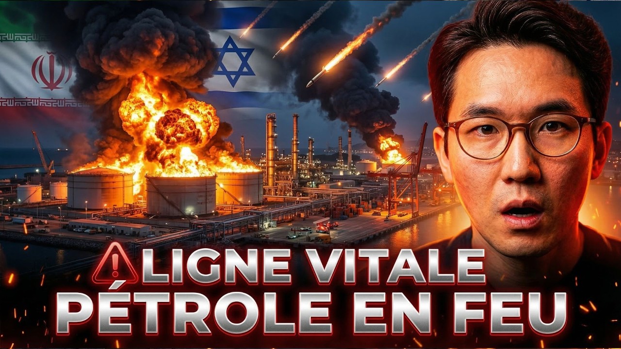La raffinerie de Haïfa en feu après une frappe iranienne