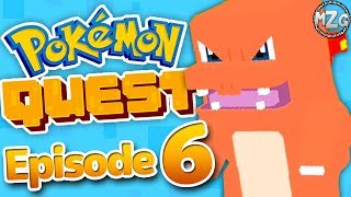 Pokemon Quest Gameplay Walkthrough - Episode 6 - World 5! Charmeleon!(Nintendo Switch)