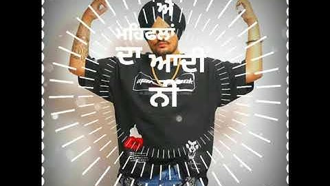 sidhu moose wala/built different/ new song status video/whatsapp video satuts/red screen status