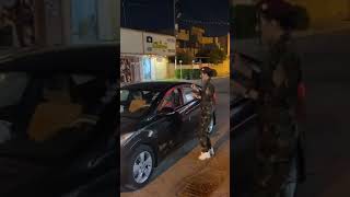 Arabic Traffic Police Girl Dance