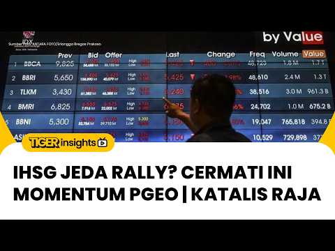 🔴IHSG Jeda Rally? Apa yang Perlu Dicermati? Momentum Positif  PGEO | Katalis RAJA | TIGER INSIGHTS