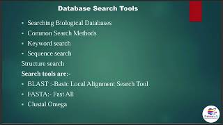 Biological Database in Bioinformatics