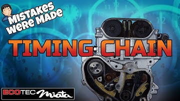 TIMING CHAIN 2.4 GM Ecotec Motor Replacement - DIY Ecotec Miata Swap