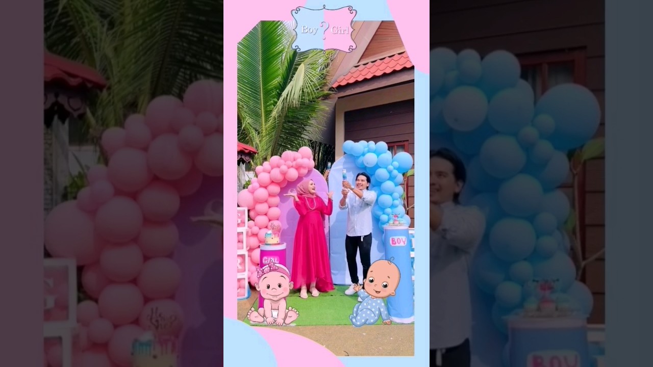 amazing gender reveal party 
