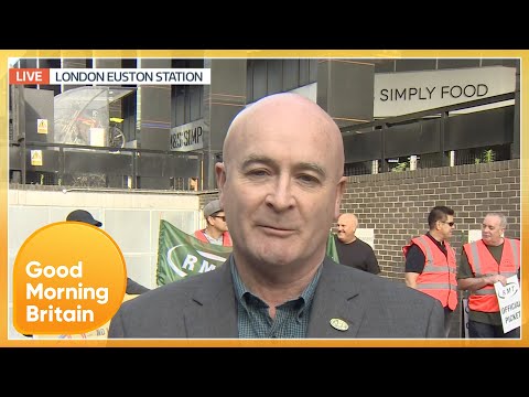 RMT General Secretary Mick Lynch Quizzed On Whether He's a Marxist Amid Biggest Rail Strike | GMB