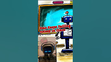 😴  Emo Keeps Falling Asleep In Robo Class #emo #cozmo #robot #astro #vector