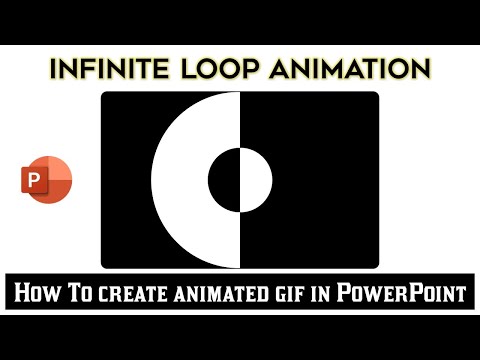 PowerPoint Animation: How to Make an Infinite Loop GIF
