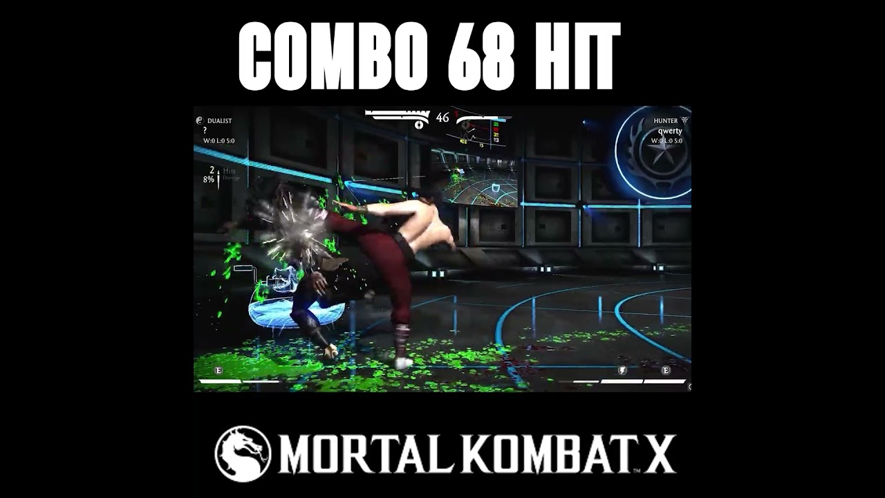 Insane NinjaKilla Combo 68 hit MKX 