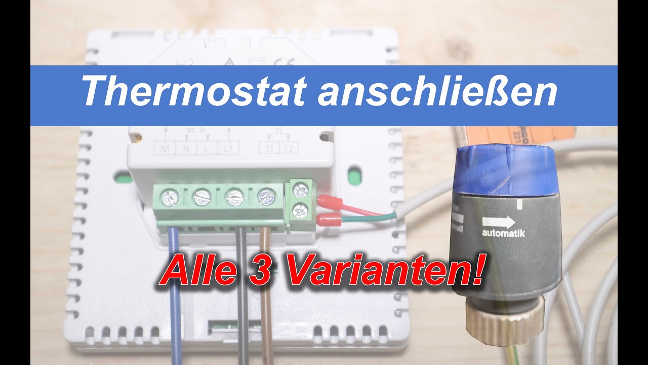 Digitaler Thermostat PT712 für Fußbodenheizung ohne Fühler - BOS