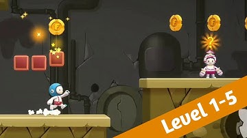 Fun Guy Run Level 1-5 | Gameplay Walkthrough